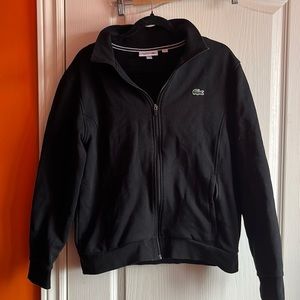 Lacoste Sport- Black zip up sweater